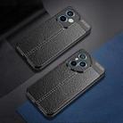 For Honor 400 Global 156.5mm Litchi Texture TPU Shockproof Phone Case(Black) - 2