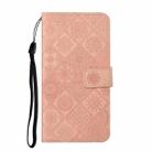 For Tecno Camon 20 Premier Ethnic Style Embossed Pattern Leather Phone Case(Pink) - 2