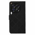 For Tecno Camon 30 4G / 5G Ethnic Style Embossed Pattern Leather Phone Case(Black) - 3