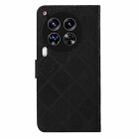 For Tecno Camon 30 Premier Ethnic Style Embossed Pattern Leather Phone Case(Black) - 3