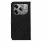 For Tecno Pova 6 / 6 Pro Ethnic Style Embossed Pattern Leather Phone Case(Black) - 3