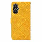 For Tecno Pova Neo 3 Ethnic Style Embossed Pattern Leather Phone Case(Yellow) - 3