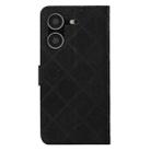 For Tecno Pova 5 Ethnic Style Embossed Pattern Leather Phone Case(Black) - 3