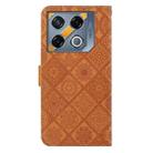 For Infinix GT 20 Pro Ethnic Style Embossed Pattern Leather Phone Case(Brown) - 3