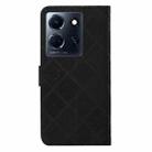 For Infinix Note 30 Ethnic Style Embossed Pattern Leather Phone Case(Black) - 3