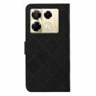 For Infinix Note 40 Pro Ethnic Style Embossed Pattern Leather Phone Case(Black) - 3