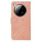 For Infinix Zero 40 4G Ethnic Style Embossed Pattern Leather Phone Case(Pink) - 3