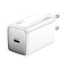 hoco N48 Glorious PD65W Type-C / USB-C Single Port Fast Charger, Plug Type:EU Plug(White) - 1