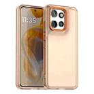 For Motorola Moto S50 5G Candy PC Hybrid TPU Shockproof Phone Case(Orange) - 1