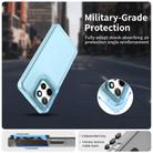 For Motorola ThinkPhone 25 Candy PC Hybrid TPU Shockproof Phone Case(Blue) - 2