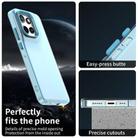 For Motorola ThinkPhone 25 Candy PC Hybrid TPU Shockproof Phone Case(Blue) - 3