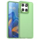 For Motorola Edge 60 Fusion Candy PC Hybrid TPU Shockproof Phone Case(Green) - 1