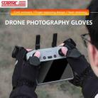 STARTRC Universal Drone Remote Control Photography Gloves Winter Warm Gloves, Size:XL(Black) - 3