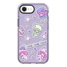 For iPhone 7 / 8 / SE 2020 2022 Simple Illustration Pattern Full Coverage Phone Case(Twin Stars C) - 1