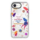For iPhone 7 / 8 / SE 2020 2022 Simple Illustration Pattern Full Coverage Phone Case(Love Yourself A) - 1