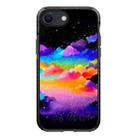 For iPhone 7 / 8 / SE 2020 2022 Simple Illustration Pattern Full Coverage Phone Case(Colorful Clouds C) - 1