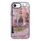 For iPhone 7 / 8 / SE 2020 2022 Simple Illustration Pattern Full Coverage Phone Case(Spring Scene A) - 1