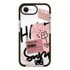 For iPhone 7 / 8 / SE 2020 2022 Simple Illustration Pattern Full Coverage Phone Case(Happy Every Day A) - 1