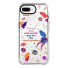 For iPhone 7 Plus / 8 Plus Simple Illustration Pattern Full Coverage Phone Case(Love Yourself A) - 1