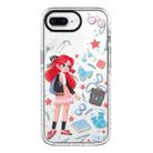 For iPhone 7 Plus / 8 Plus Simple Illustration Pattern Full Coverage Phone Case(Girls Wardrobe A) - 1