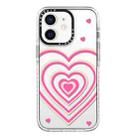 For iPhone 11 Simple Illustration Pattern Full Coverage Phone Case(3D Love) - 1