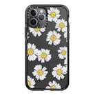 For iPhone 11 Pro Simple Illustration Pattern Full Coverage Phone Case(Daisy) - 1