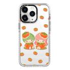 For iPhone 11 Pro Max Simple Illustration Pattern Full Coverage Phone Case(Twin Stars A) - 1