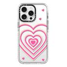 For iPhone 12 Pro Simple Illustration Pattern Full Coverage Phone Case(3D Love) - 1