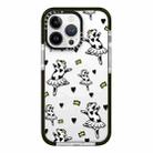 For iPhone 12 Pro Simple Illustration Pattern Full Coverage Phone Case(Funny Cow B) - 1