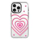 For iPhone 12 Pro Max Simple Illustration Pattern Full Coverage Phone Case(3D Love) - 1