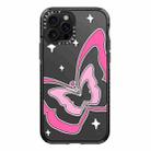 For iPhone 12 Pro Max Simple Illustration Pattern Full Coverage Phone Case(Butterfly) - 1