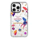 For iPhone 12 Pro Max Simple Illustration Pattern Full Coverage Phone Case(Love Yourself A) - 1