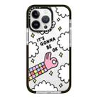 For iPhone 12 Pro Max Simple Illustration Pattern Full Coverage Phone Case(Happy Party B) - 1