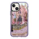 For iPhone 13 Simple Illustration Pattern Full Coverage Phone Case(Spring Scene A) - 1