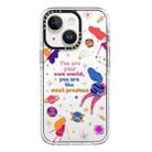 For iPhone 13 mini Simple Illustration Pattern Full Coverage Phone Case(Love Yourself A) - 1