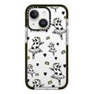 For iPhone 13 mini Simple Illustration Pattern Full Coverage Phone Case(Funny Cow B) - 1