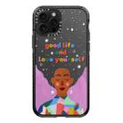 For iPhone 13 Pro Simple Illustration Pattern Full Coverage Phone Case(Love Yourself B) - 1