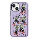 For iPhone 14 Plus Simple Illustration Pattern Full Coverage Phone Case(Happy Party C) - 1