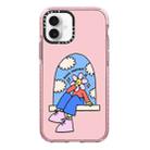 For iPhone 16 Simple Illustration Pattern Full Coverage Phone Case(Happy Party A) - 1