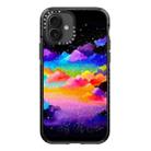 For iPhone 16 Plus Simple Illustration Pattern Full Coverage Phone Case(Colorful Clouds C) - 1