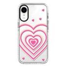 For iPhone XR Simple Illustration Pattern Full Coverage Phone Case(3D Love) - 1