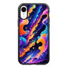 For iPhone XR Simple Illustration Pattern Full Coverage Phone Case(Colorful Clouds B) - 1