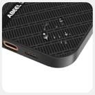 For iPhone 16 Pro Max ABEEL 6D Micro Relief MagSafe Magnetic Phone Case(Black) - 3