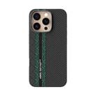 For iPhone 16 Pro Max ABEEL 6D Micro Relief MagSafe Magnetic Phone Case(Green) - 2