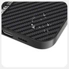 For iPhone 16 Plus ABEEL 6D Micro Relief MagSafe Magnetic Phone Case(Carbon Fiber Black) - 3