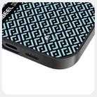 For iPhone 15 Pro Max ABEEL 6D Micro Relief MagSafe Magnetic Phone Case(Carbon Fiber Blue) - 3