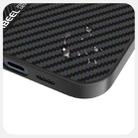 For iPhone 14 Pro Max ABEEL 6D Micro Relief MagSafe Magnetic Phone Case(Carbon Fiber Black) - 3