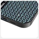 For iPhone 13 Pro Max ABEEL 6D Micro Relief MagSafe Magnetic Phone Case(Carbon Fiber Blue) - 3