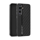 For Samsung Galaxy S24 FE 5G ABEEL 6D Micro Relief MagSafe Magnetic Phone Case(Black) - 1