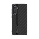 For Samsung Galaxy S24 FE 5G ABEEL 6D Micro Relief MagSafe Magnetic Phone Case(Black) - 2
